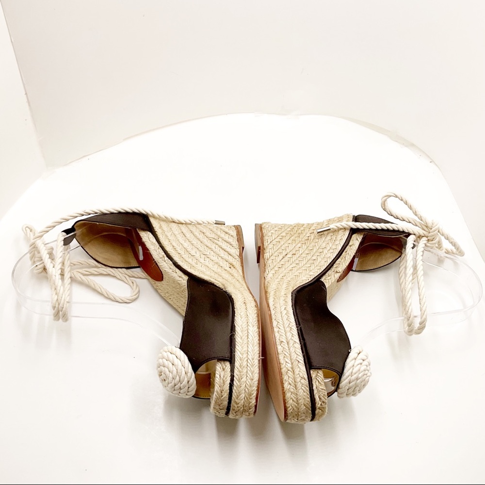🆕{Kate Spade} Lace-Up Wedge Espadrilles - Picture 10 of 15